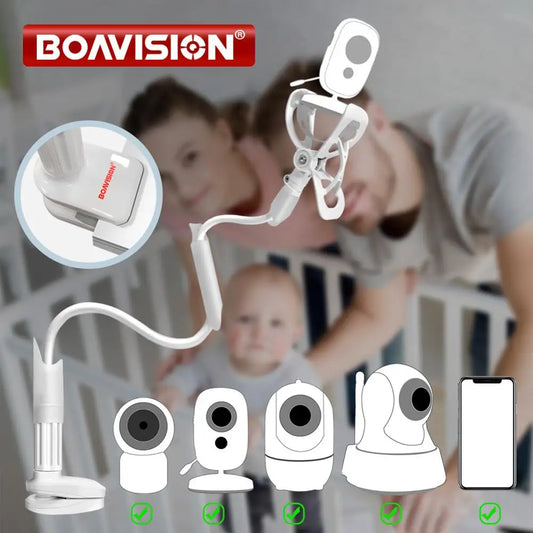 3.2 Inch LCD Video Baby Monitors Wireless Babysitter Two Way Audio Night Light Temperature Pet Baby Camera Nanny Music VB607